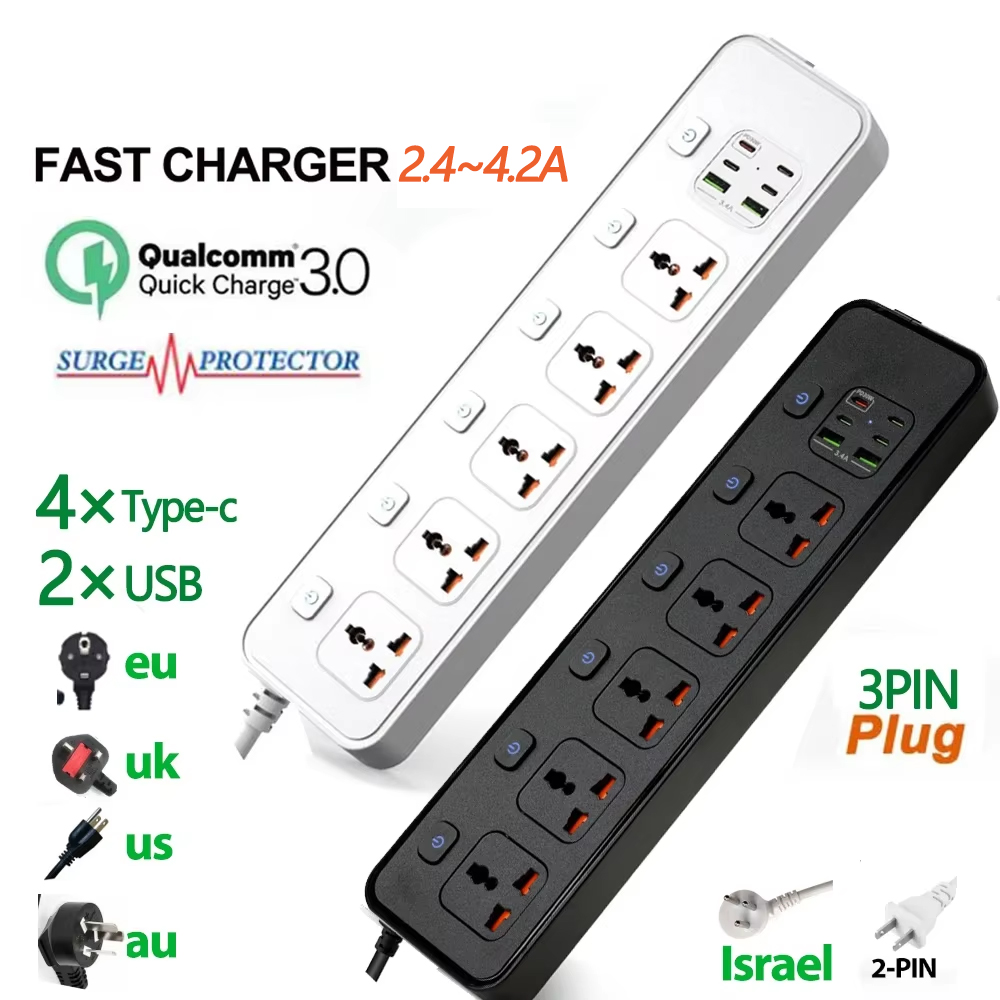 Phone Cases Uk - Universal Power Strip Extension Socket with