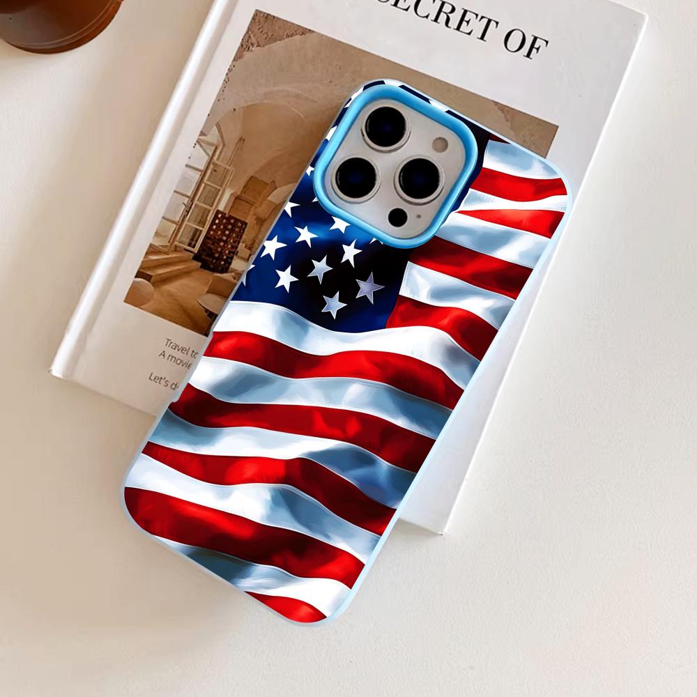 USA America Flag Jelly Double  - Phone Cases Usa recension och pris