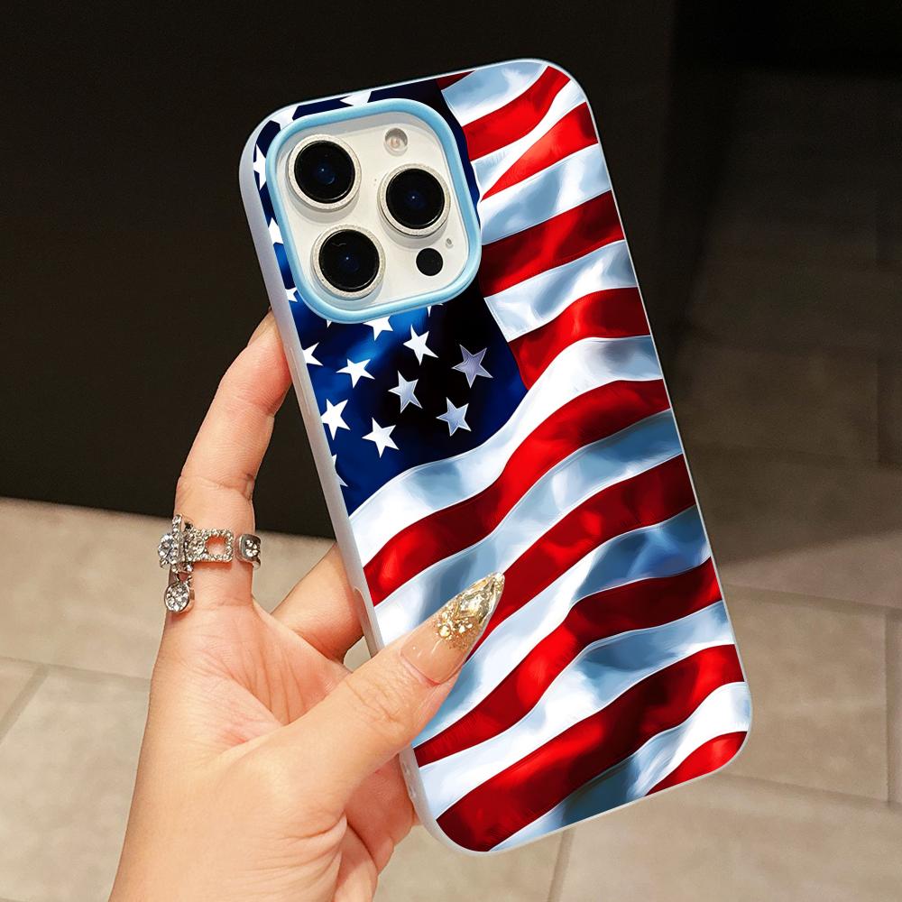 USA America Flag Jelly Double  - Phone Cases Usa recension och pris