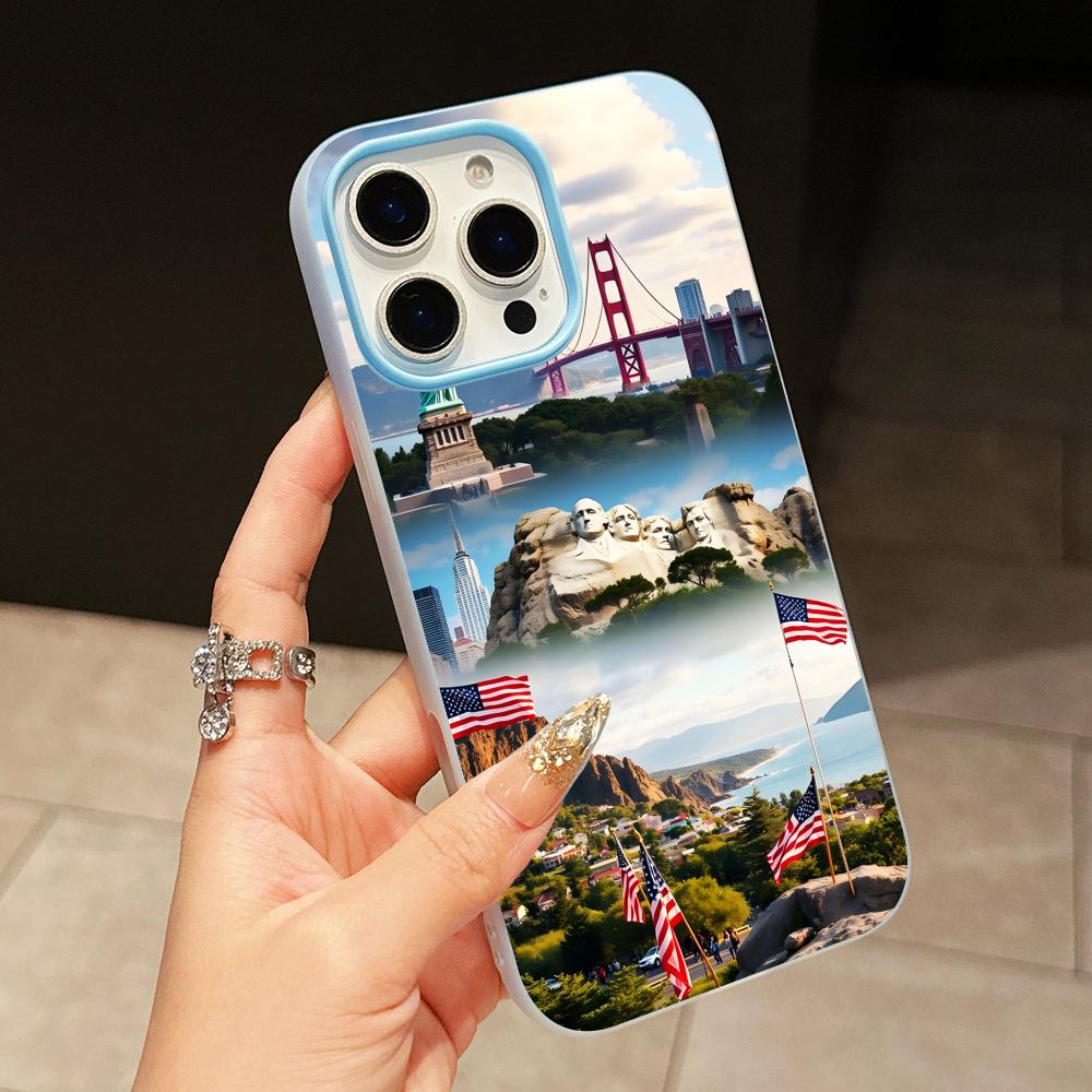 USA America Flag Jelly Double  - Phone Cases Usa recension och pris