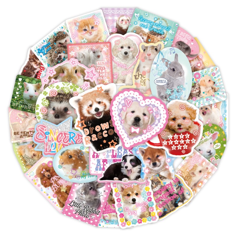 50pcs/set Kawaii Fashion Scrap - Phone Cases Kids recension och pris