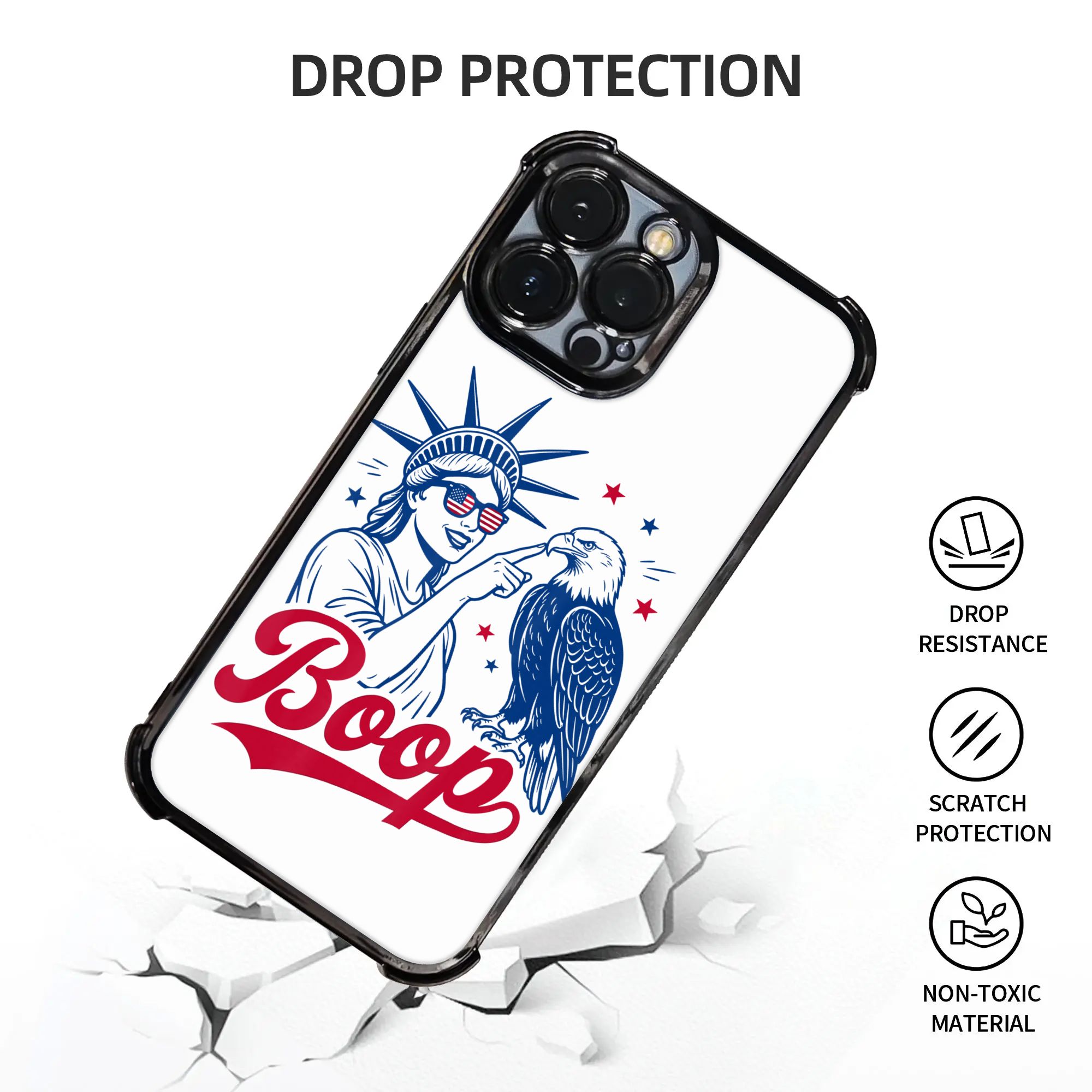 Boop Eagle Vintage USA Retro S - Phone Cases Usa recension och pris