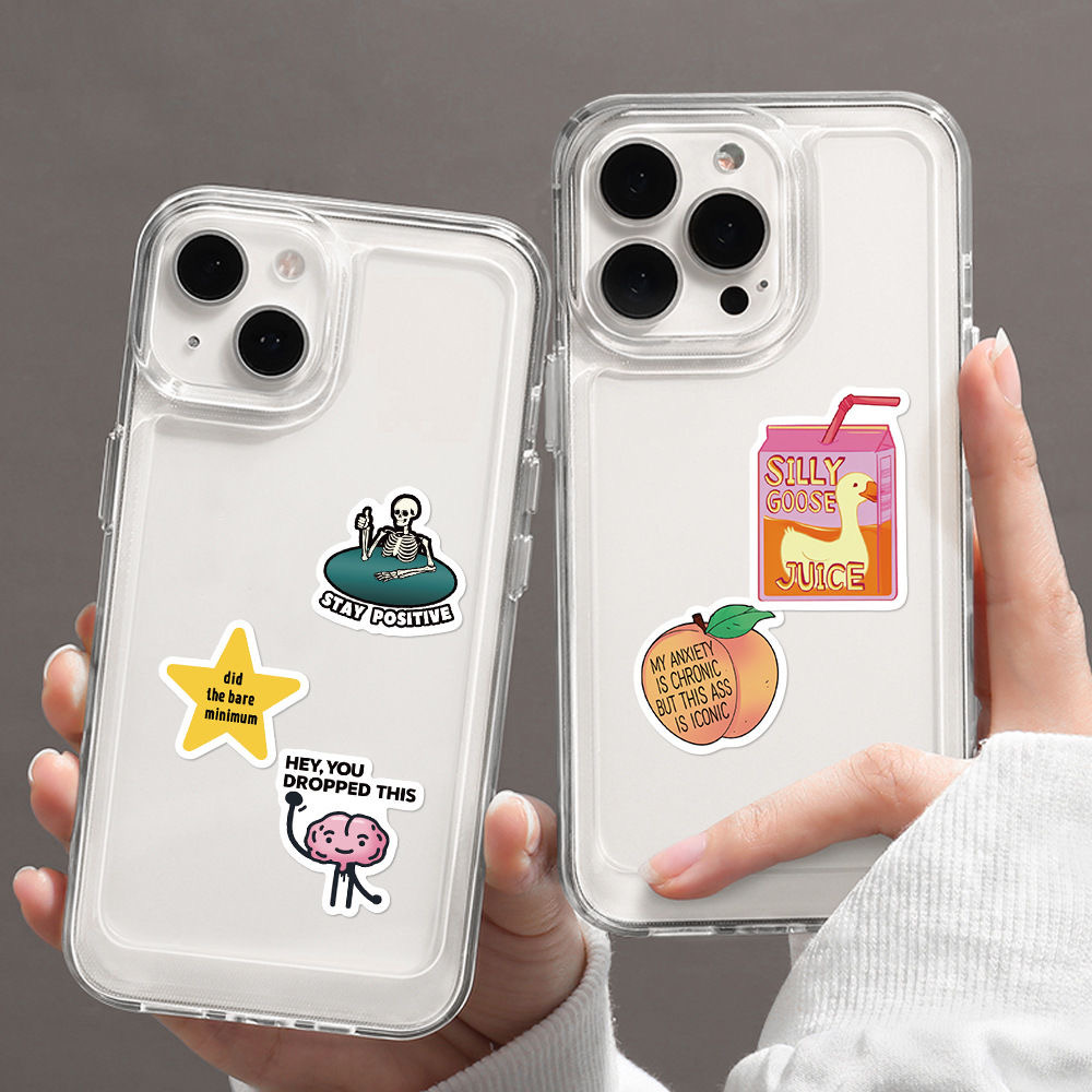 500pcs Funny Emotion Meme Stic - Phone Cases Kids recension och pris
