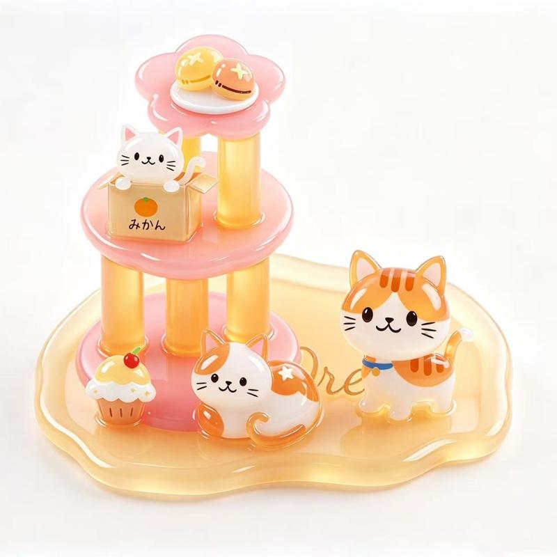3D Stacked Crystal Animal Stic - Phone Cases Kids recension och pris
