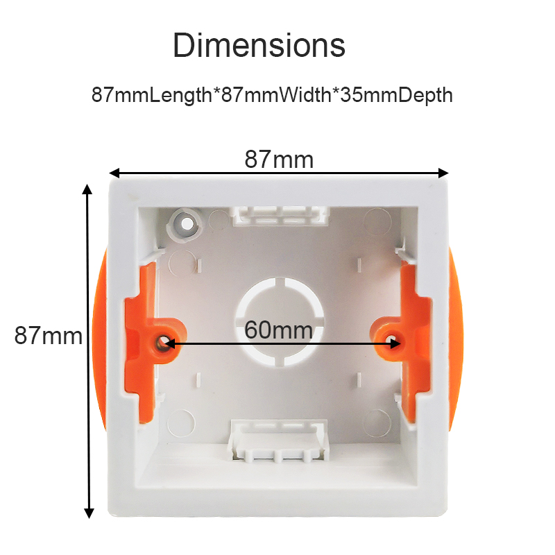 86 146 UK Dry Box For 1 2 Gang - Phone Cases Uk recension och pris