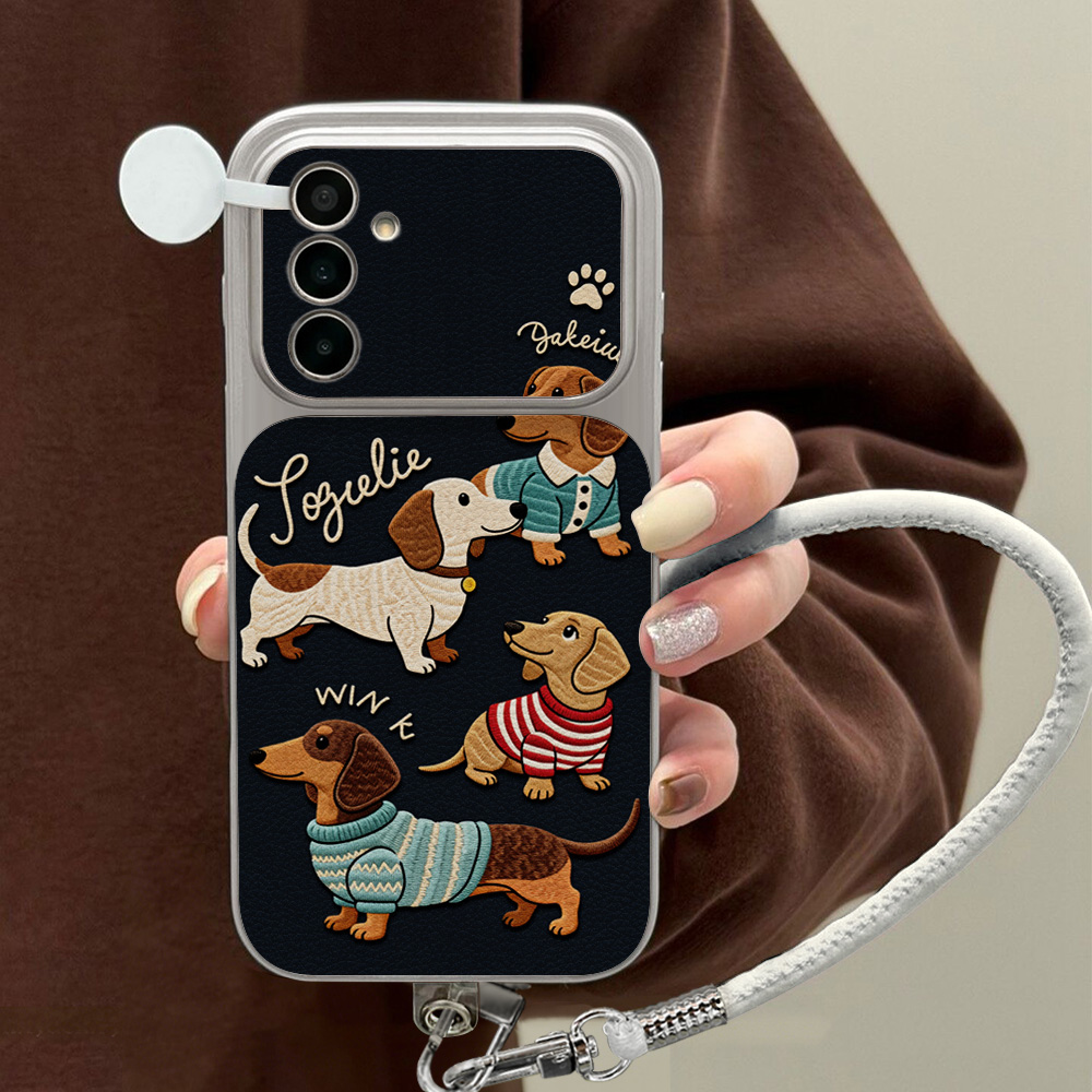 Cartoon Dachshund Phone Case F - Phone Cases Quality recension och pris