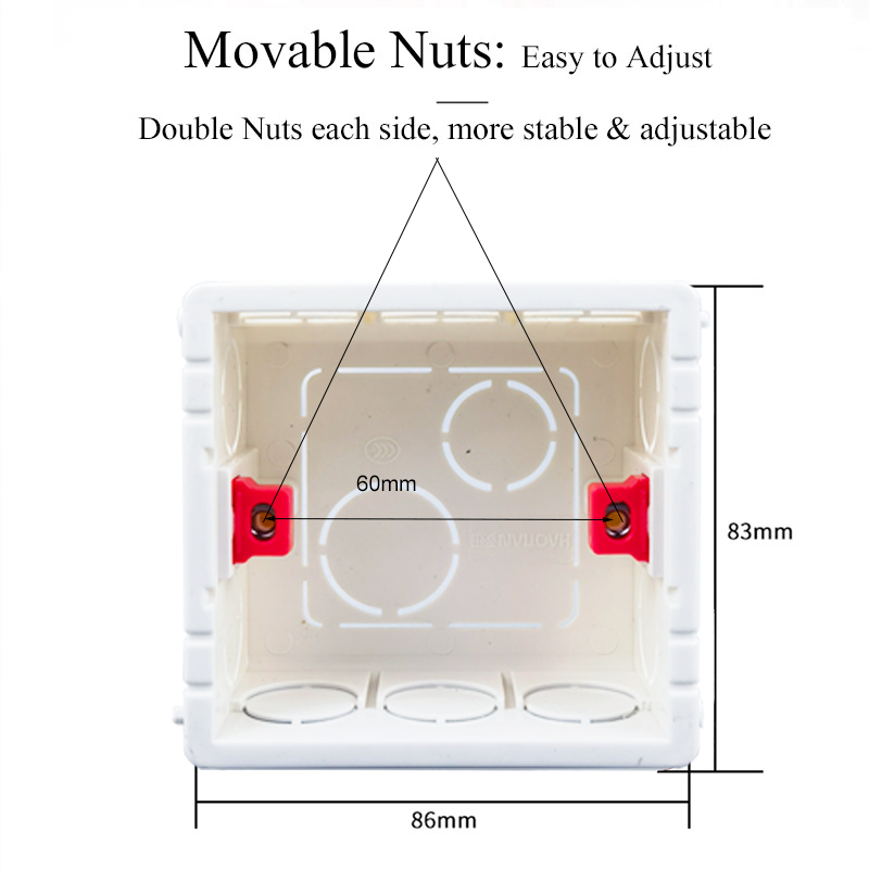 86*86 Fireproof Wall Mount Int - Phone Cases Uk recension och pris