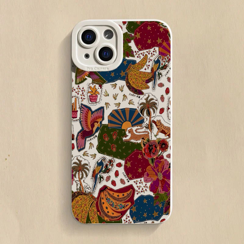 Floral Leopard Eyes Phone Case - Samsung Galaxy A55 recension och pris