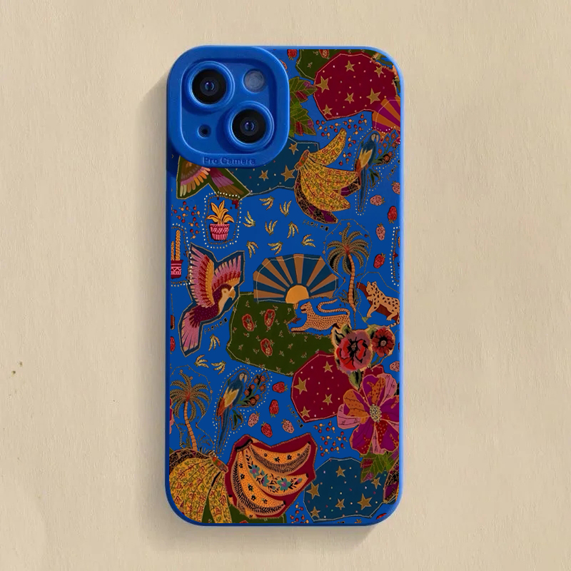 Floral Leopard Eyes Phone Case - Samsung Galaxy A55 recension och pris
