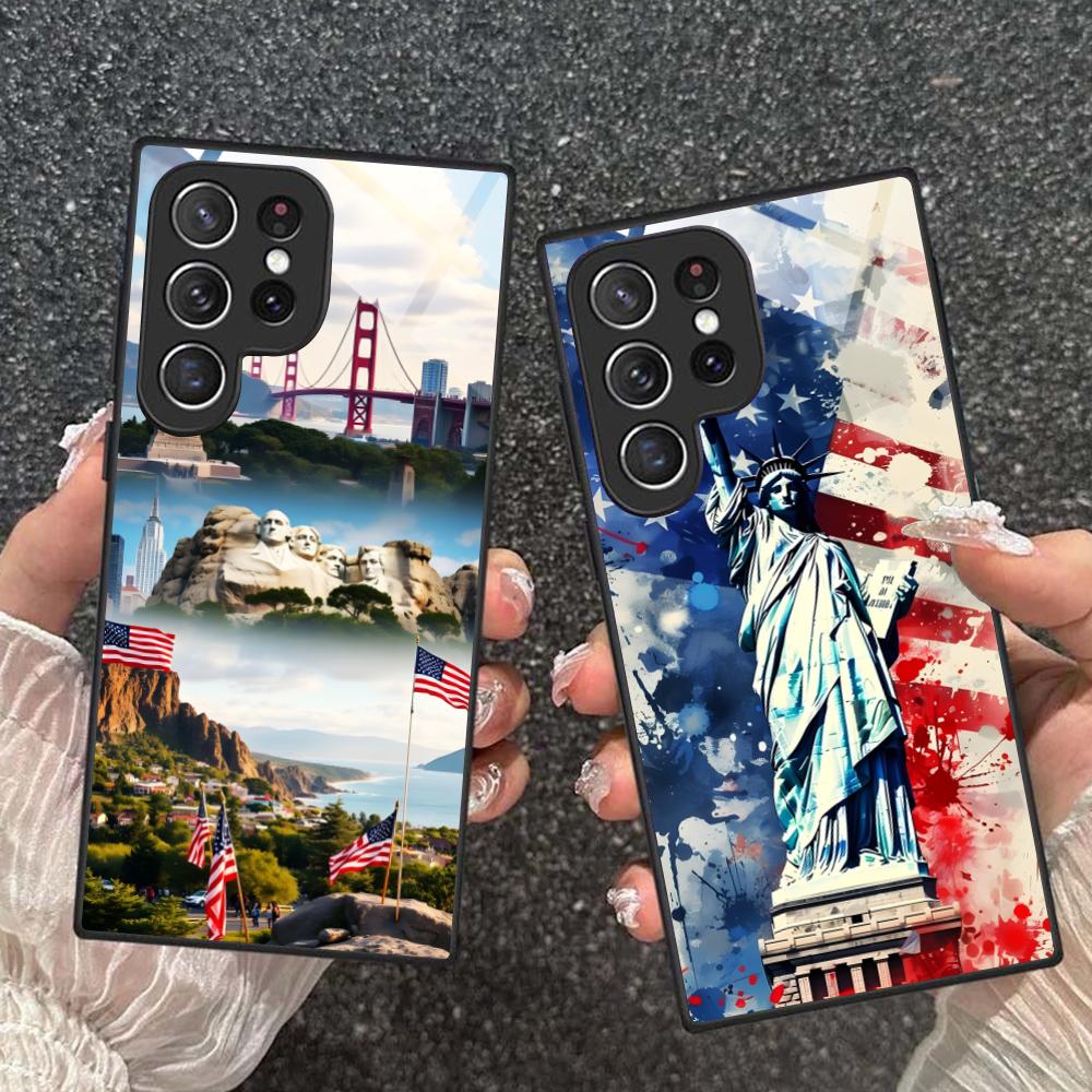 USA America Flag Mobile Cell P - Phone Cases Usa recension och pris