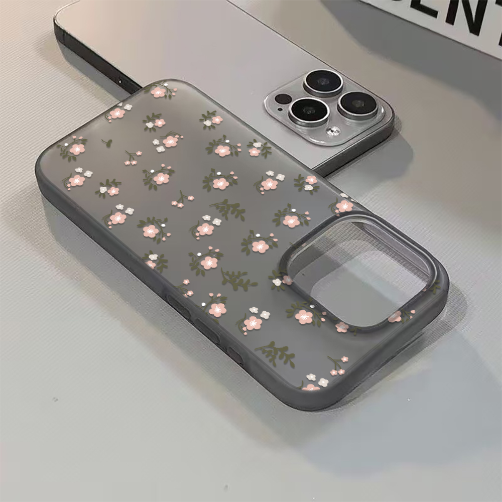 Premium Quality Pink Leaf Patt - Phone Cases Quality recension och pris