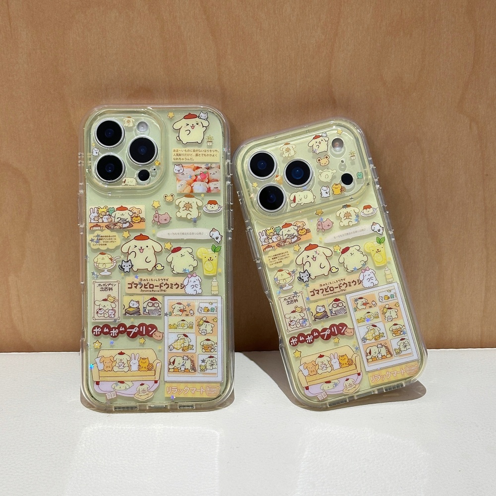 Cute Yellow Star Sparkling Pud - Phone Cases Yellow recension och pris