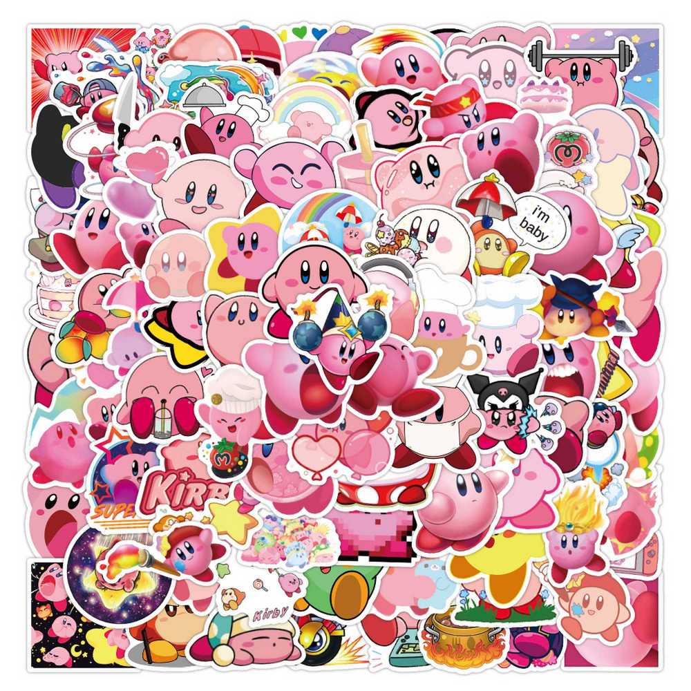 100pcs Cartoon Game Kirby Stic - Phone Cases Kids recension och pris