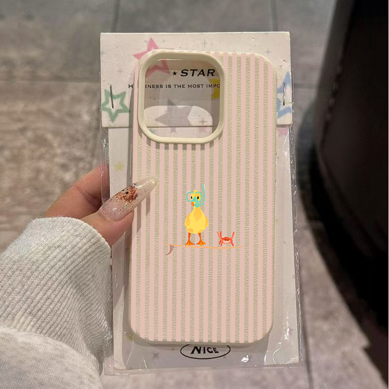 Striped Diving Yellow Duck Pho - Phone Cases Yellow recension och pris