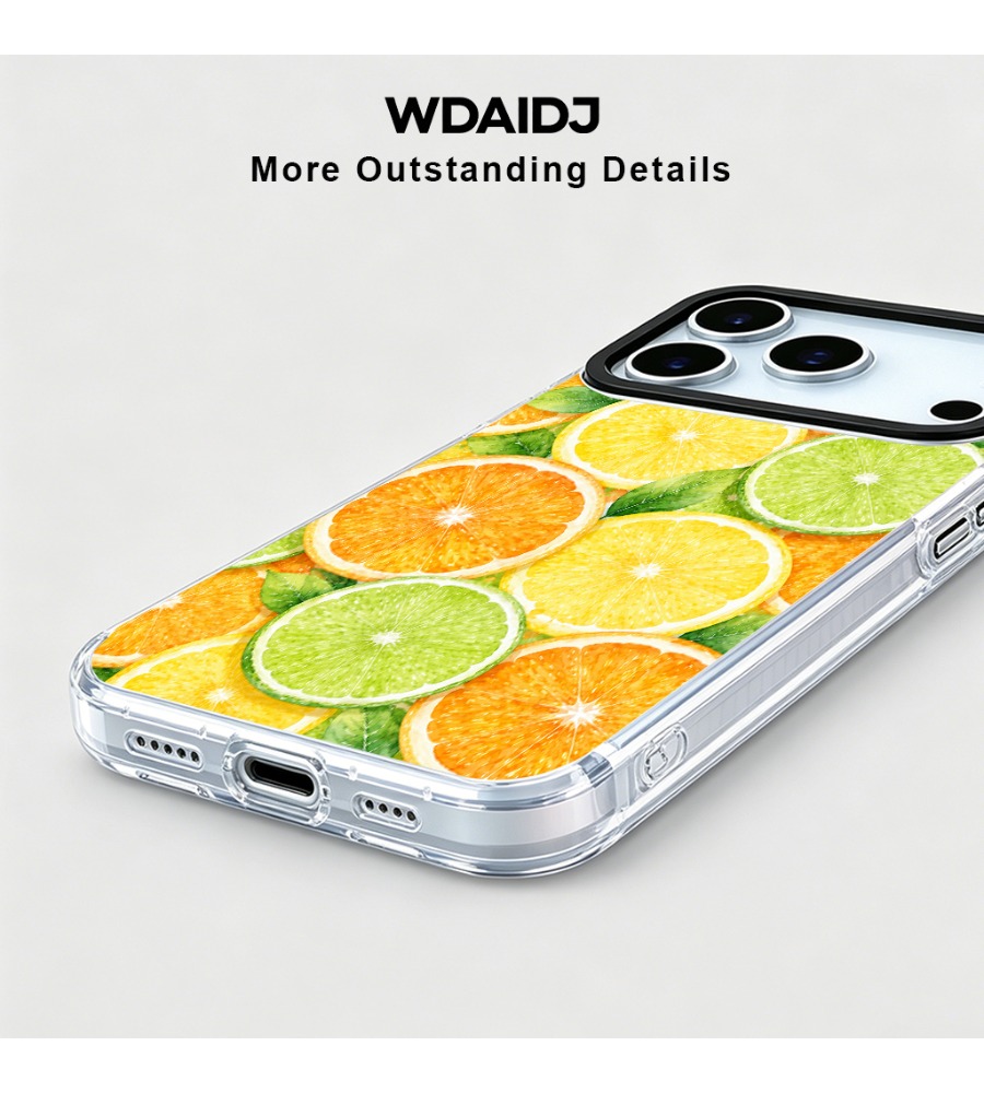Watercolor Citrus Mix Design C - Phone Cases Yellow recension och pris