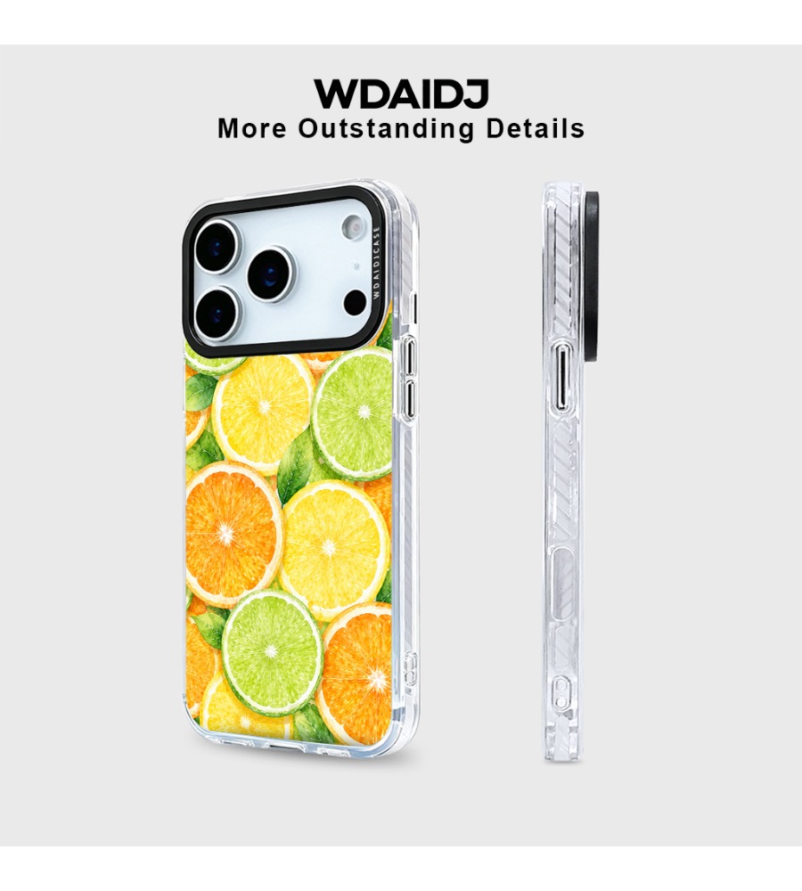 Watercolor Citrus Mix Design C - Phone Cases Yellow recension och pris