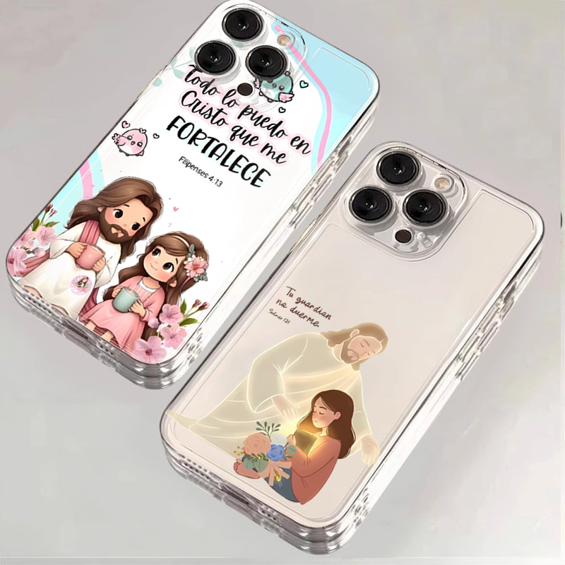 Cartoon Jesus And Me Bible Ver - Phone Cases Xiaomi 14 recension och pris