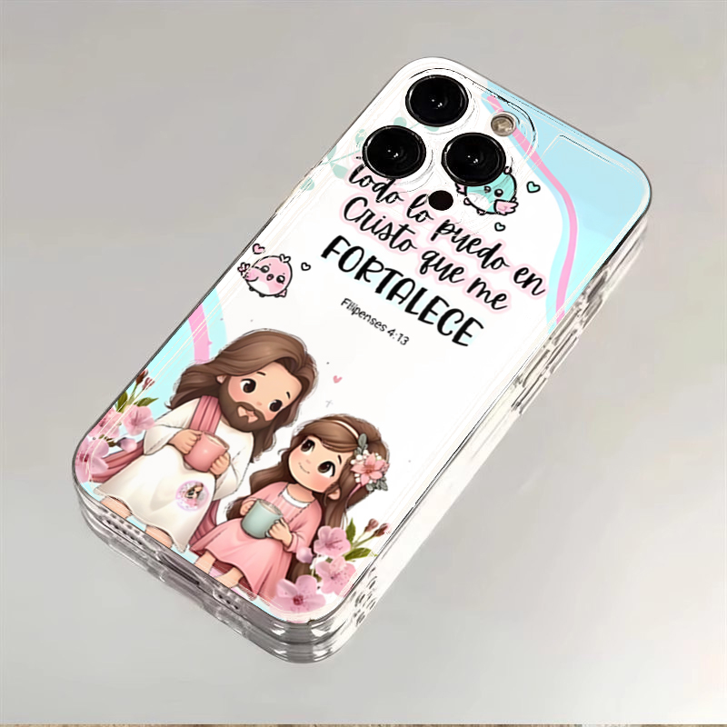 Cartoon Jesus And Me Bible Ver - Phone Cases Xiaomi 14 recension och pris