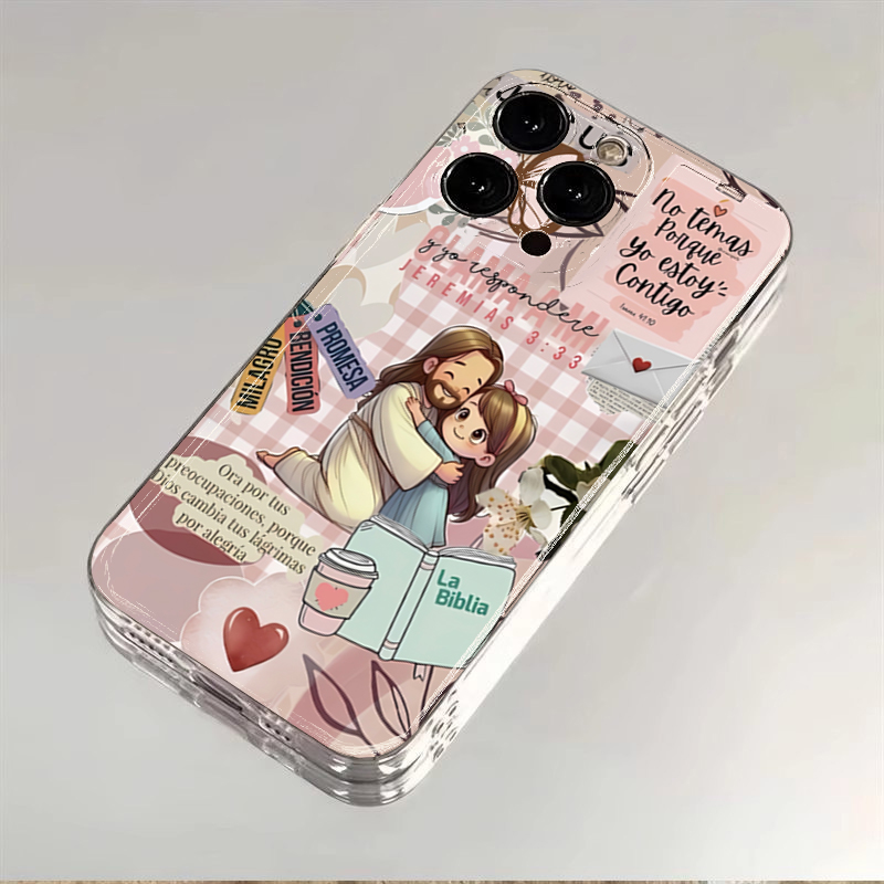 Cartoon Jesus And Me Bible Ver - Phone Cases Xiaomi 14 recension och pris