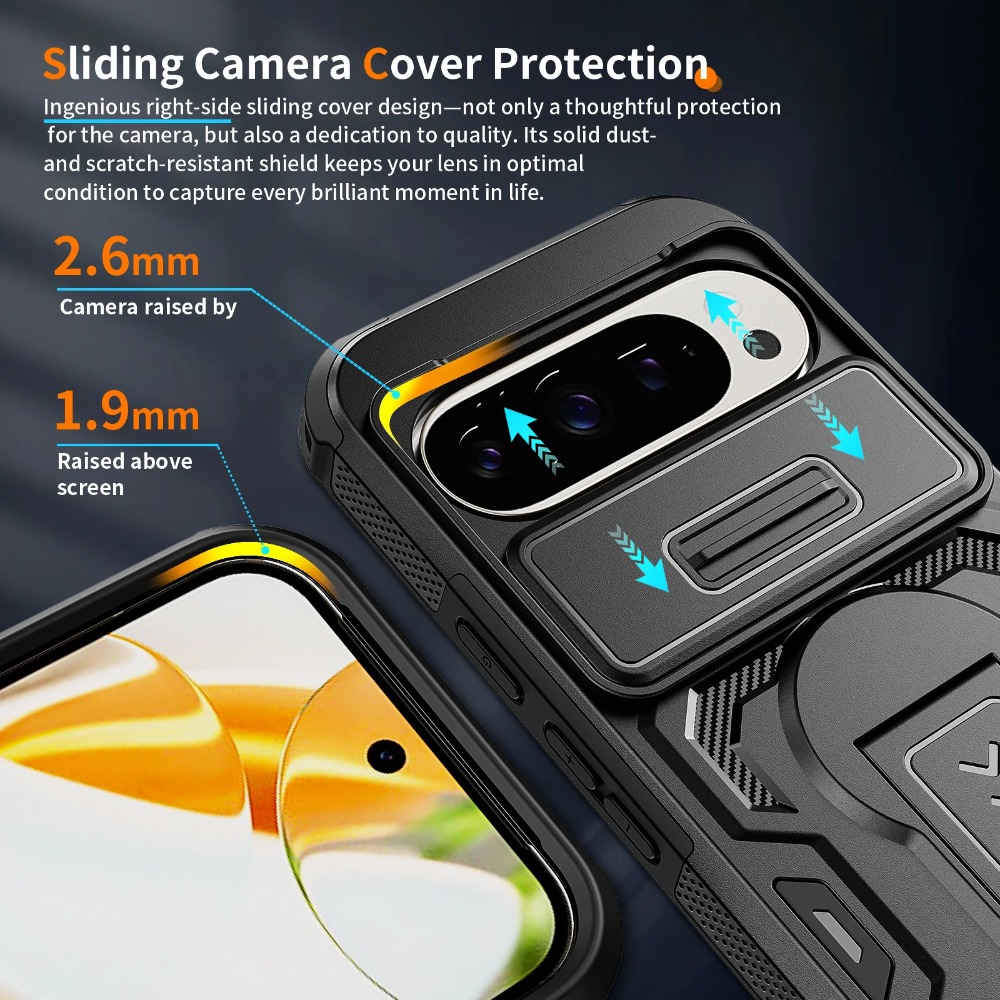 Shockproof Rugged Non-Slip PC  - Phone Cases Quality recension och pris