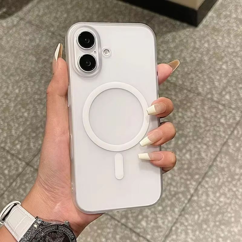 For Magsafe Matte Transparent  - Phone Cases Quality recension och pris