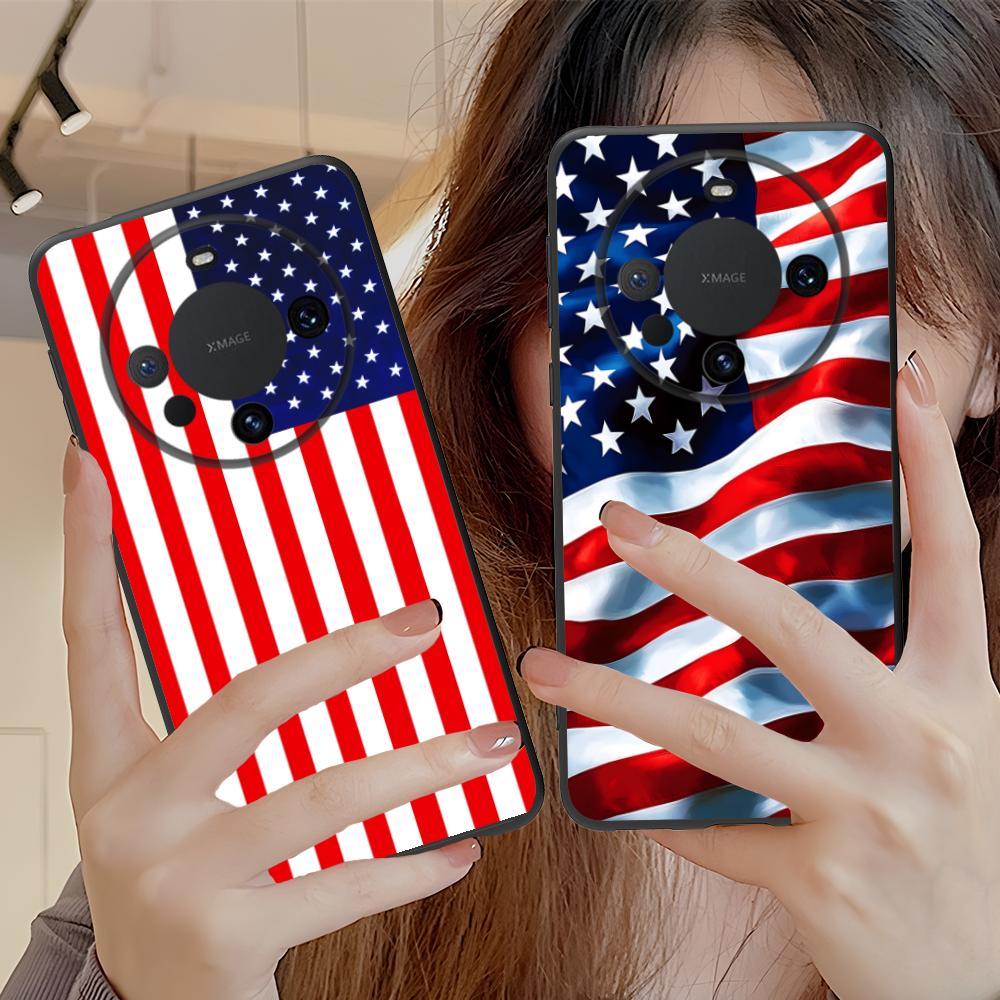 USA America Flag Matte TPU Mob - Phone Cases Usa recension och pris