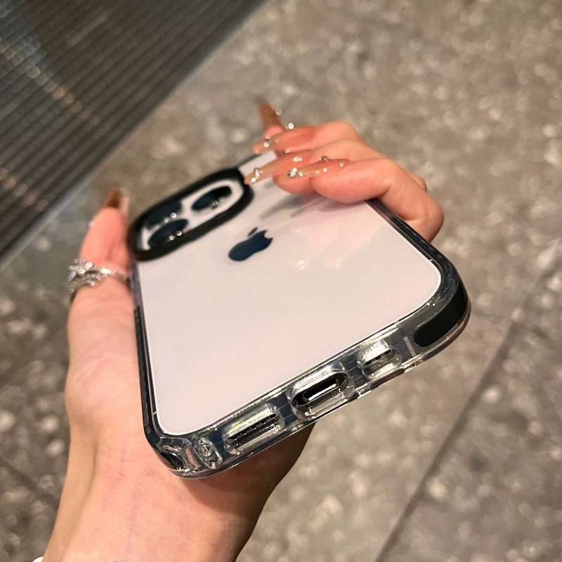 Luxury Transparent Case For iP - Phone Cases Rhode recension och pris