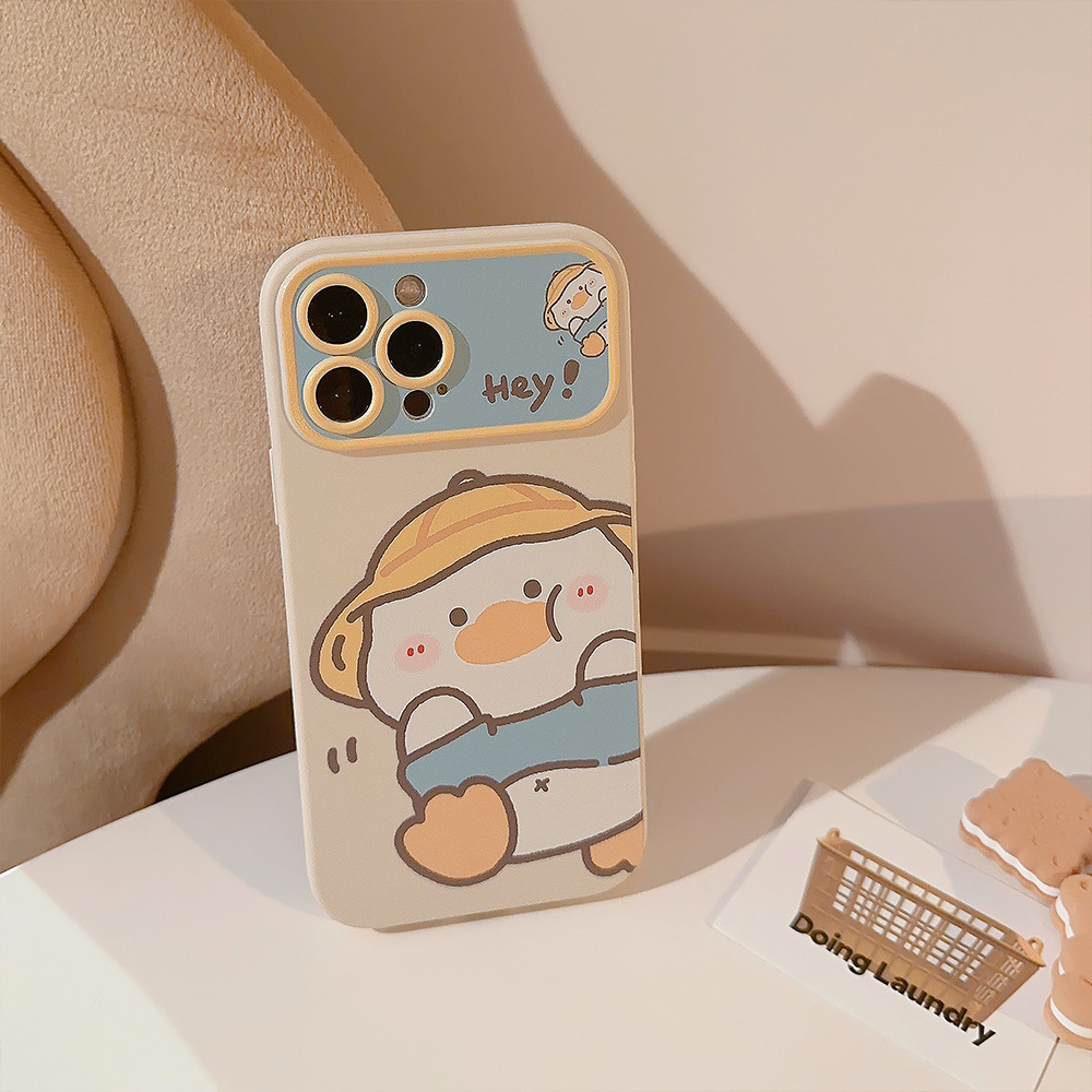 Korean Cartoon Yellow Duck Pho - Phone Cases Yellow recension och pris
