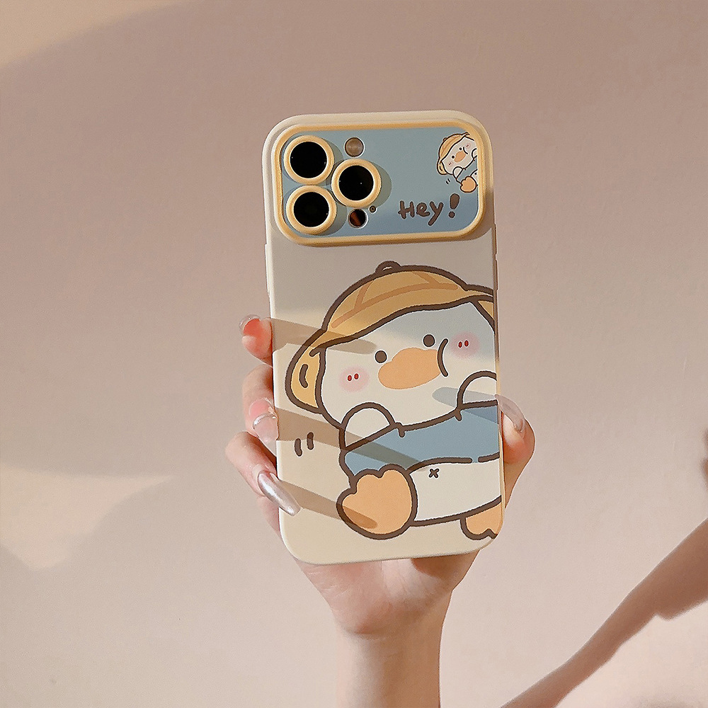 Korean Cartoon Yellow Duck Pho - Phone Cases Yellow recension och pris