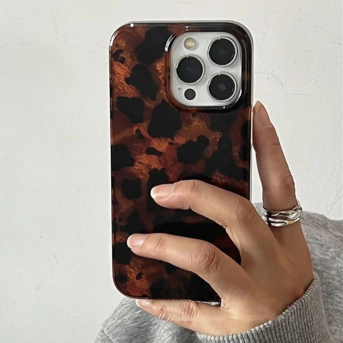 Retro Amber Texture Laser Phon - Phone Cases Xs Iphone recension och pris