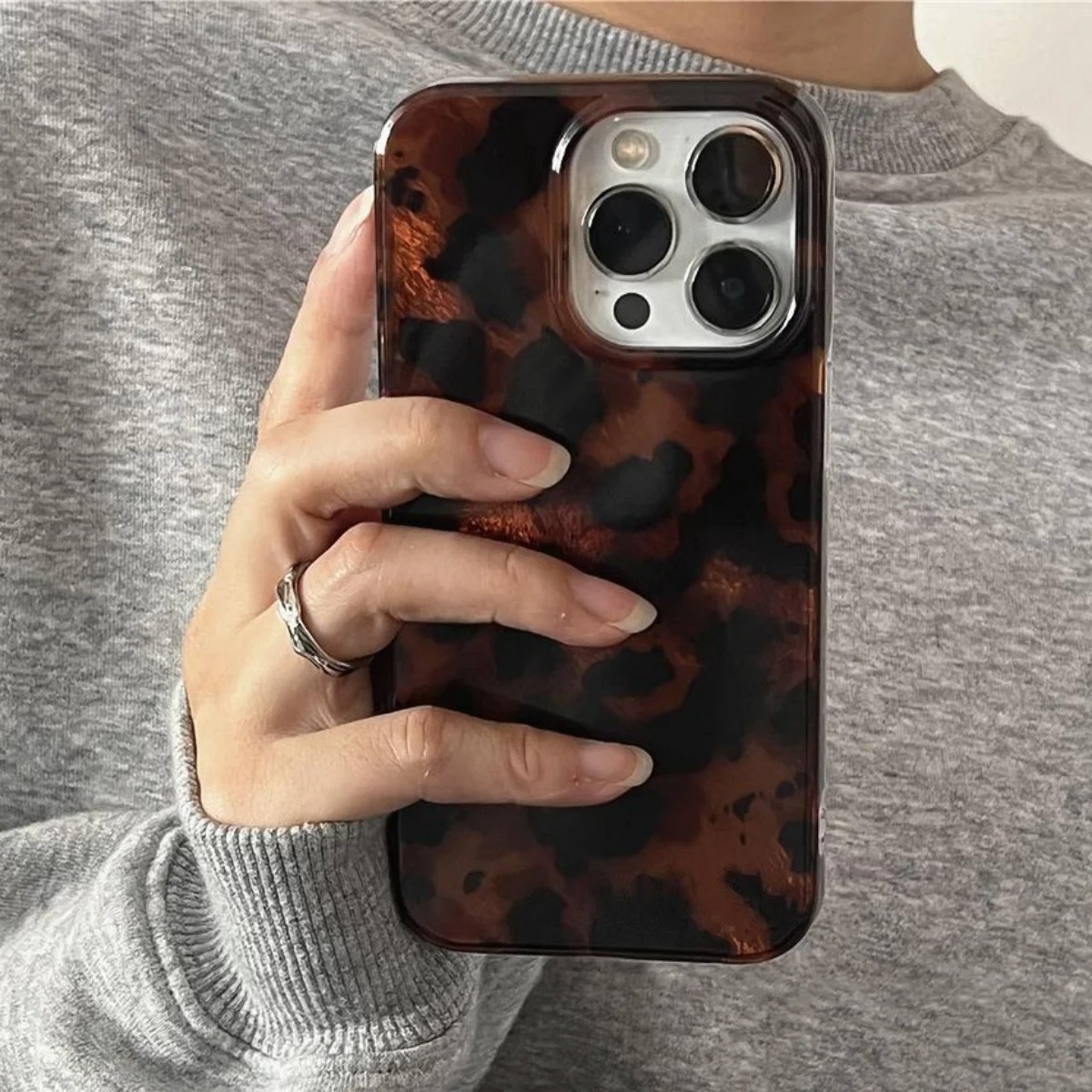 Retro Amber Texture Laser Phon - Phone Cases Xs Iphone recension och pris
