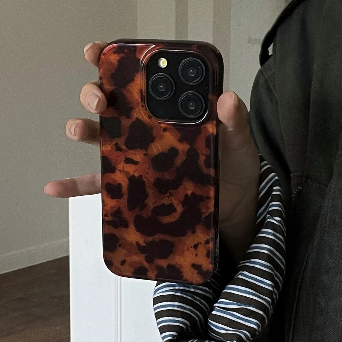 Retro Amber Texture Laser Phon - Phone Cases Xs Iphone recension och pris