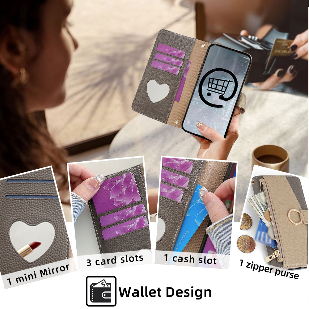 Business Crossbody Phone Case  - Flip Leather Case recension och pris