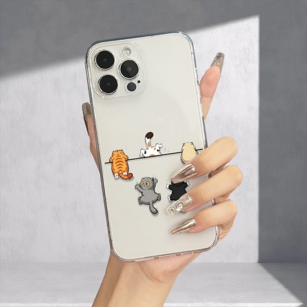 Five Cute Cat Pattern Phone Ca - Phone Cases Xs Iphone recension och pris
