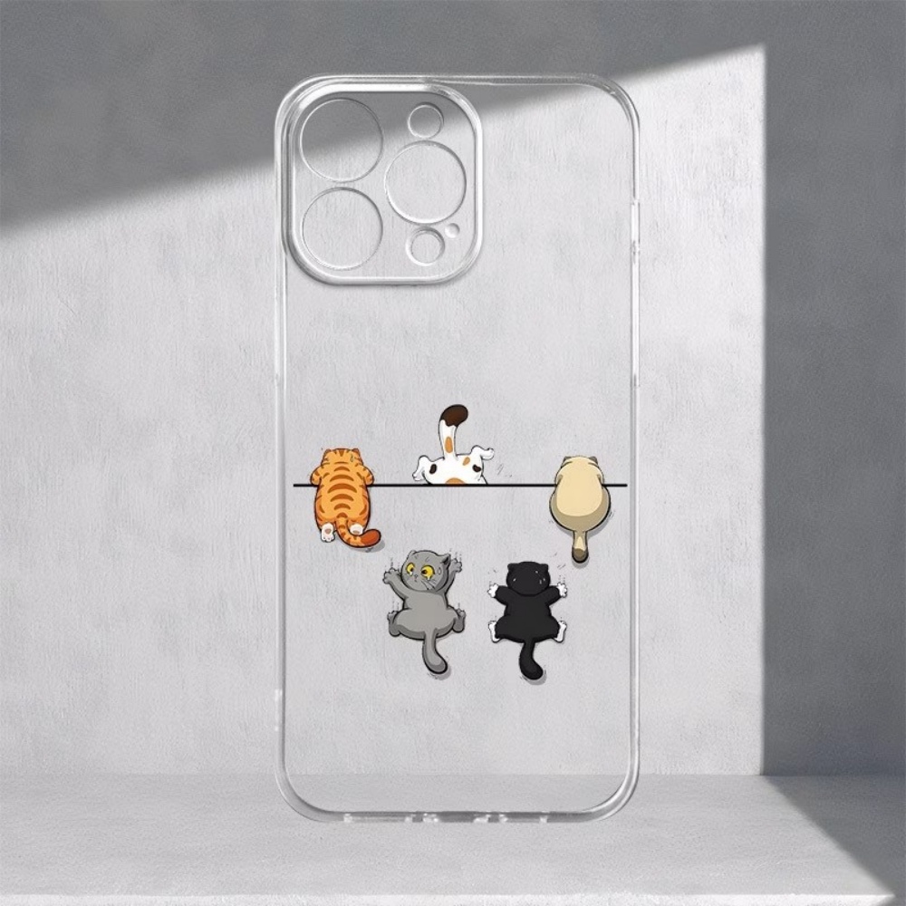 Five Cute Cat Pattern Phone Ca - Phone Cases Xs Iphone recension och pris