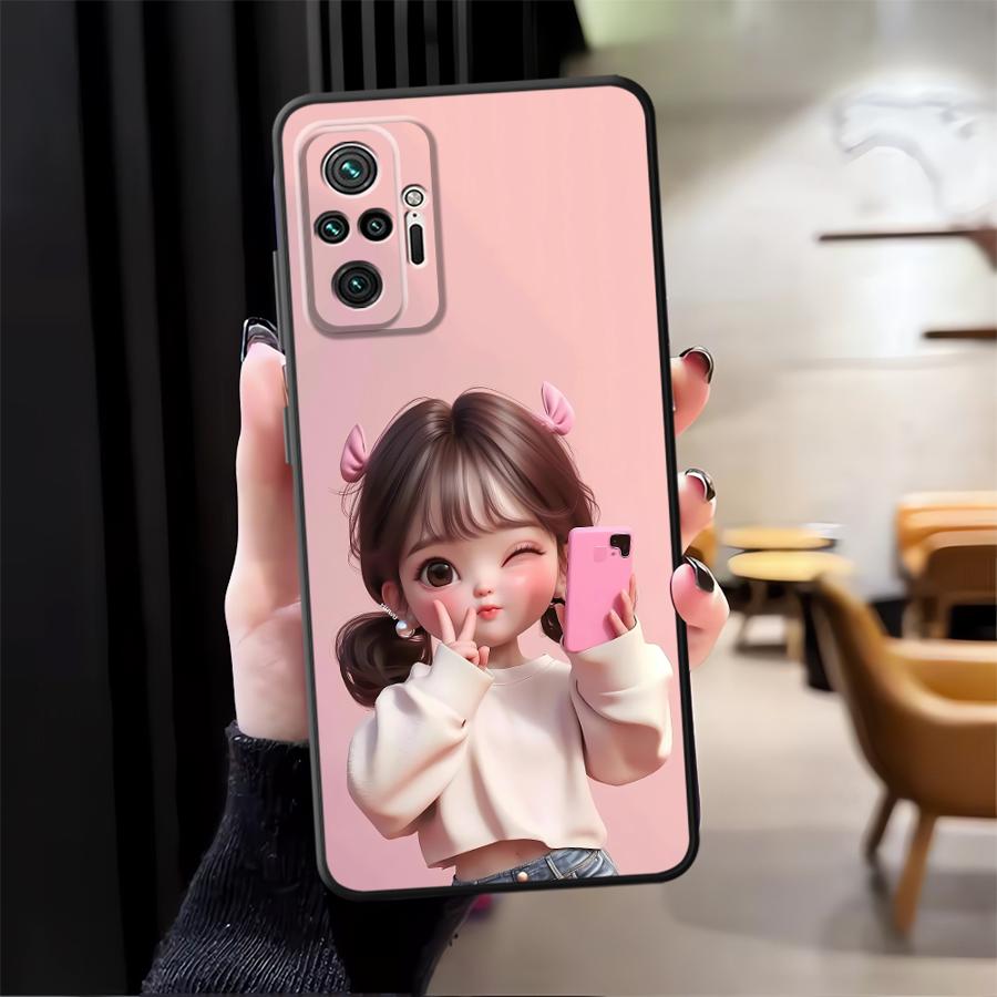 Cartoon Girl Pattern Funda Pho - Phone Cases Xiaomi 14 recension och pris
