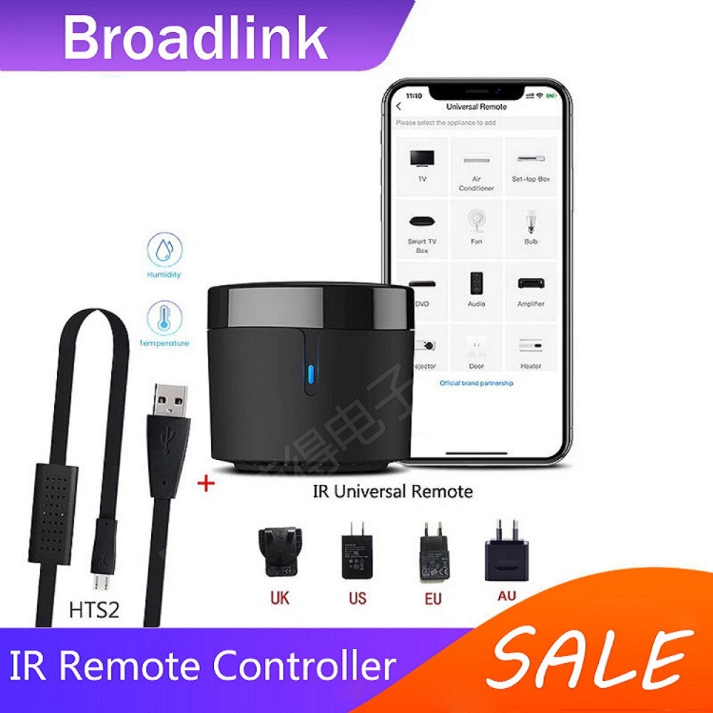 Broadlink RM4mini+HTS2 EU/UK/U - Phone Cases Uk recension och pris