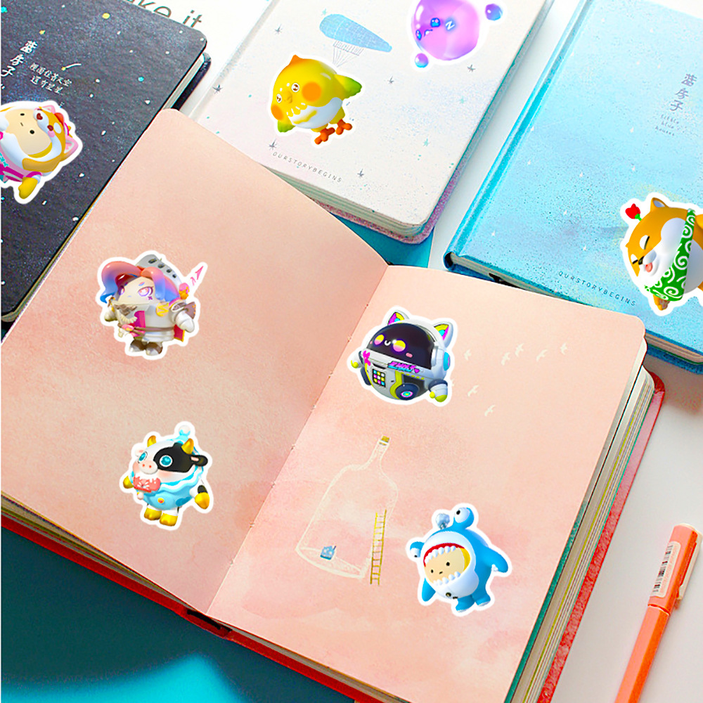 50Pcs Kawaii Eggy Party Cartoo - Phone Cases Kids recension och pris