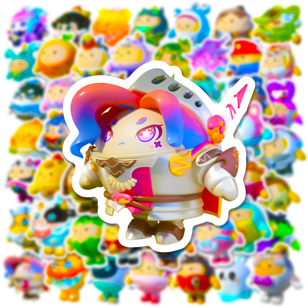50Pcs Kawaii Eggy Party Cartoo - Phone Cases Kids recension och pris