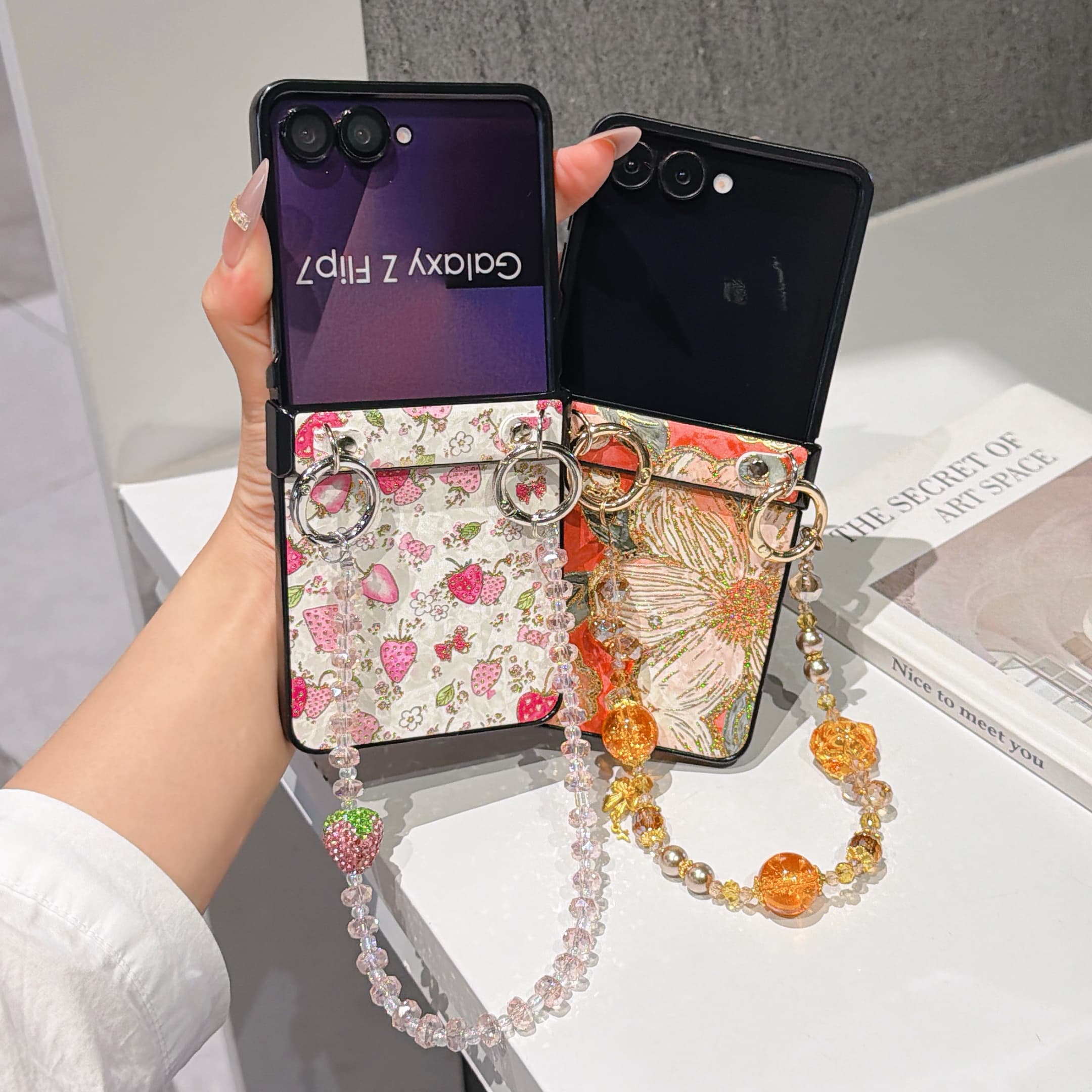 Hinge Protection PU Leather Co - Flip Leather Case recension och pris