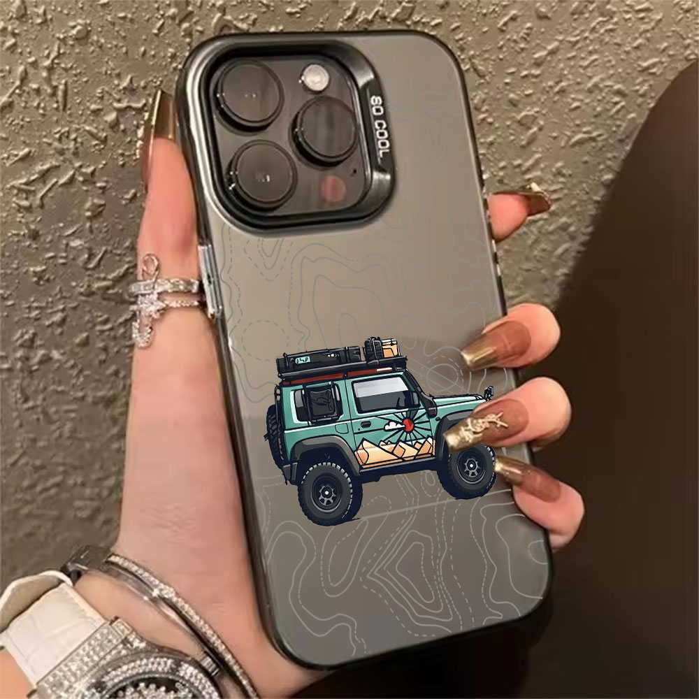 Simple Car Pattern Phone Case  - Phone Cases Xs Iphone recension och pris