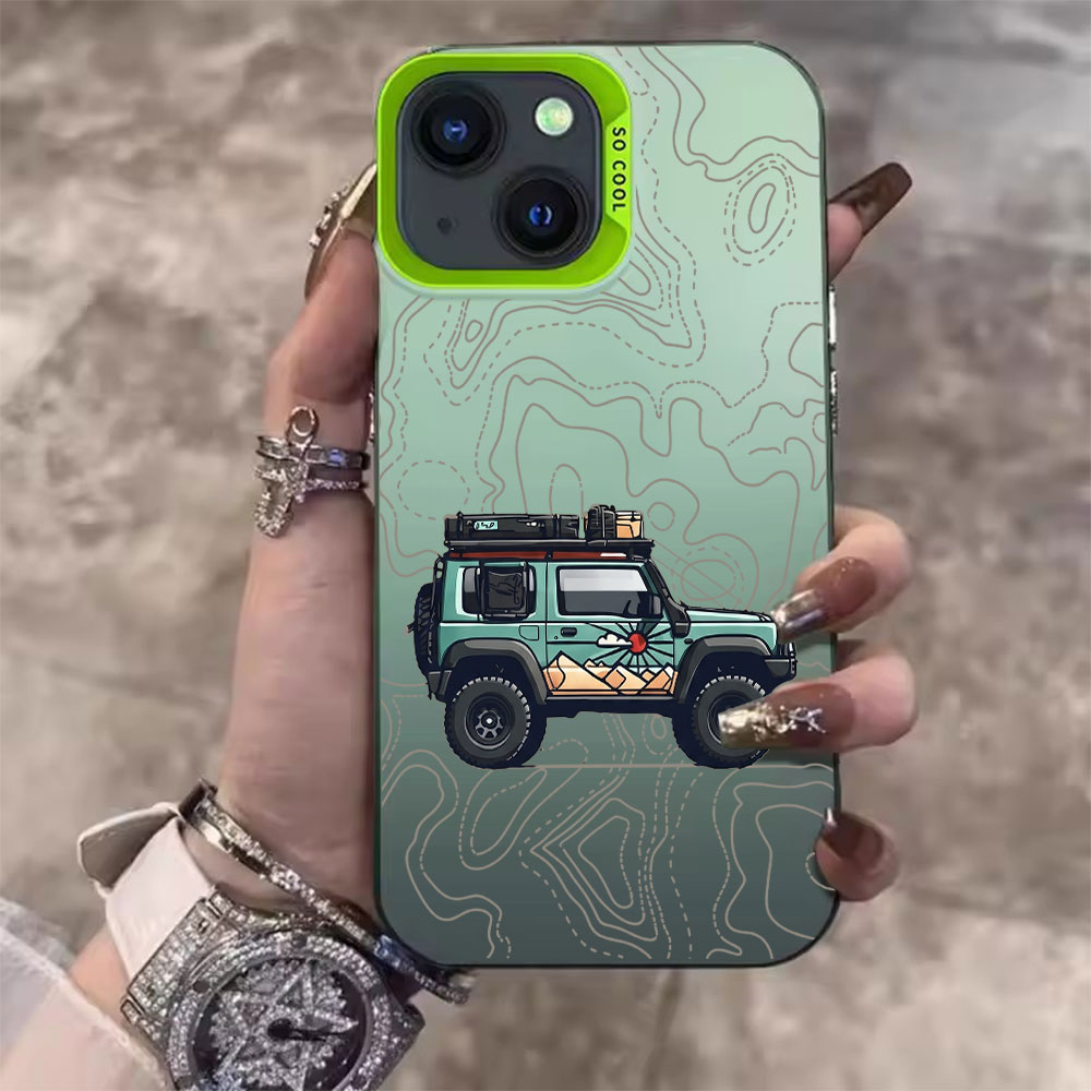 Simple Car Pattern Phone Case  - Phone Cases Xs Iphone recension och pris