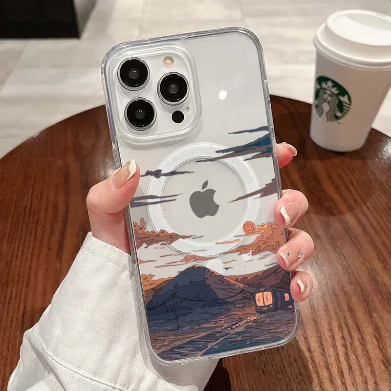 Sunset Pattern Fashion Phone C - Phone Cases Xs Iphone recension och pris