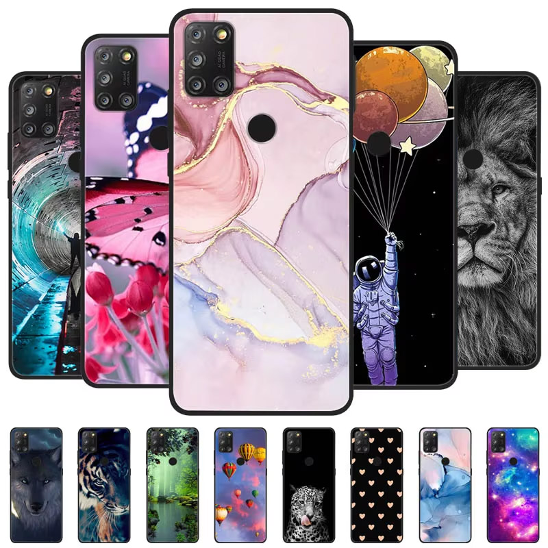 For Alcatel 3X 2020 Case Marbl - Phone Cases Uk recension och pris