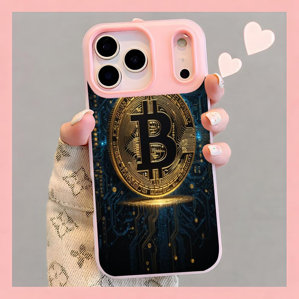 crypto theme Bitcoin Phone Cas - Phone Cases Yellow recension och pris
