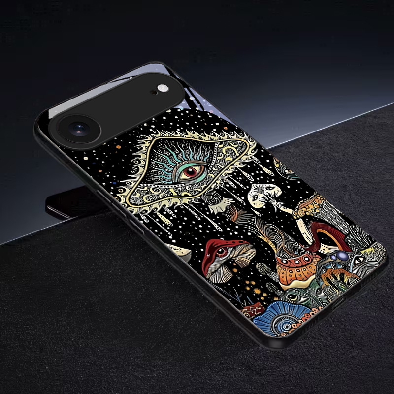 Mystic Evil Eye Mushroom Black - Phone Cases Xs Iphone recension och pris
