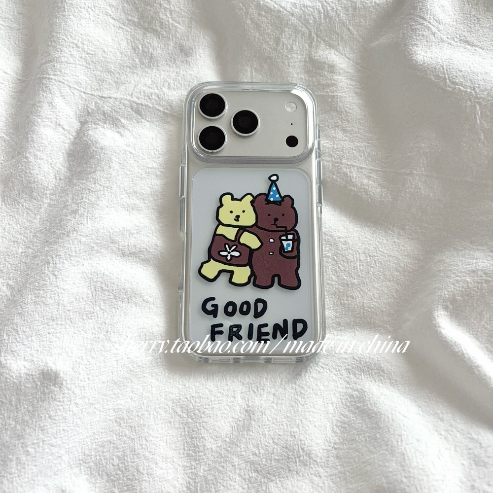 Korean Ins Cute Yellow & Brown - Phone Cases Yellow recension och pris