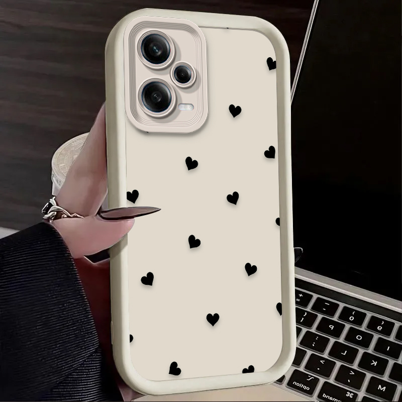 Black Love Heart Bowknot Phone - Phone Cases Xiaomi 14 recension och pris