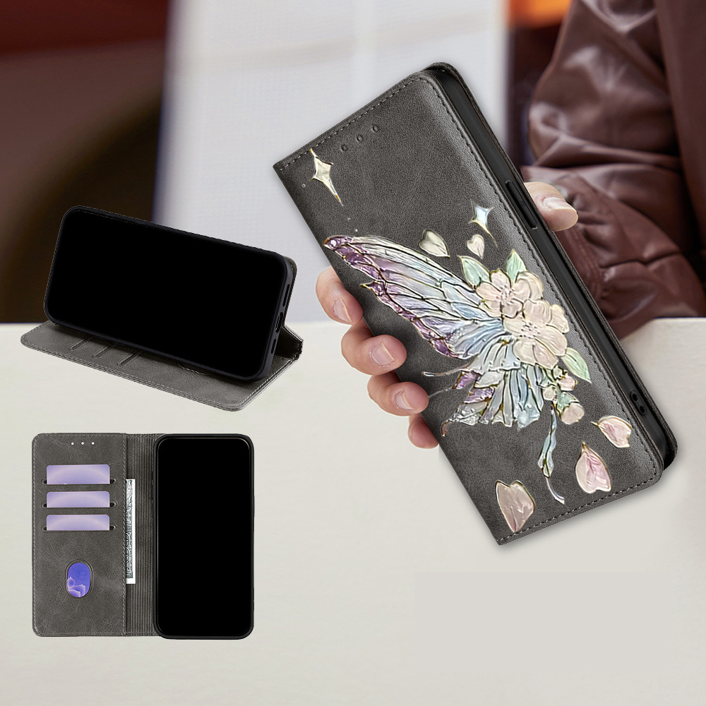 Popular Shockproof Butterfly P - Flip Leather Case recension och pris