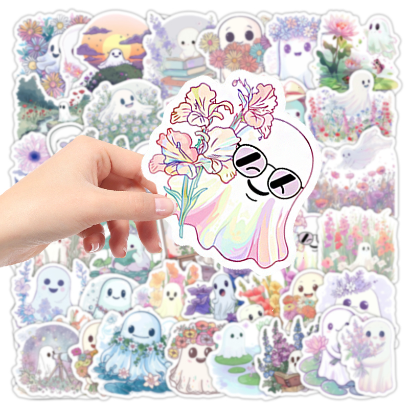 50PCS Cute White Ghost Graffit - Phone Cases Kids recension och pris